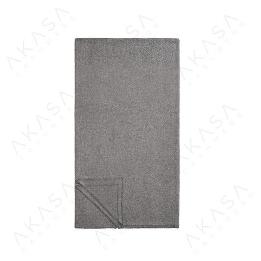 毛毯-暗灰人形條紋 AKS010