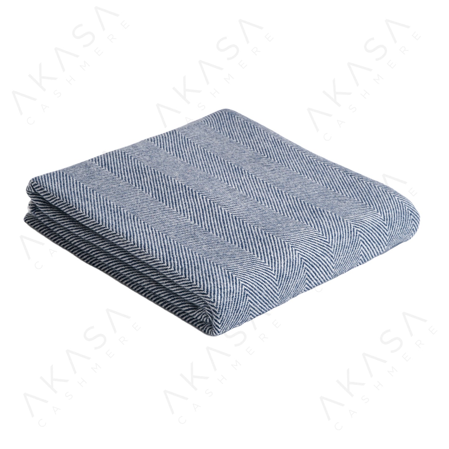 Navy Herringbone Stripe AKS009